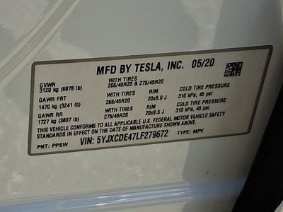 2020 Tesla Model X Performance