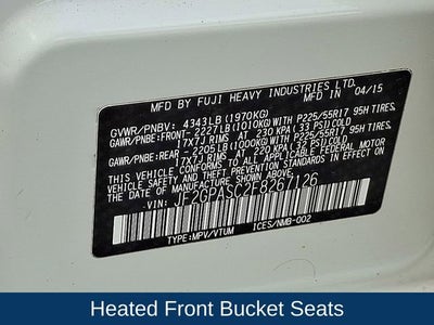 2015 Subaru XV Crosstrek Limited