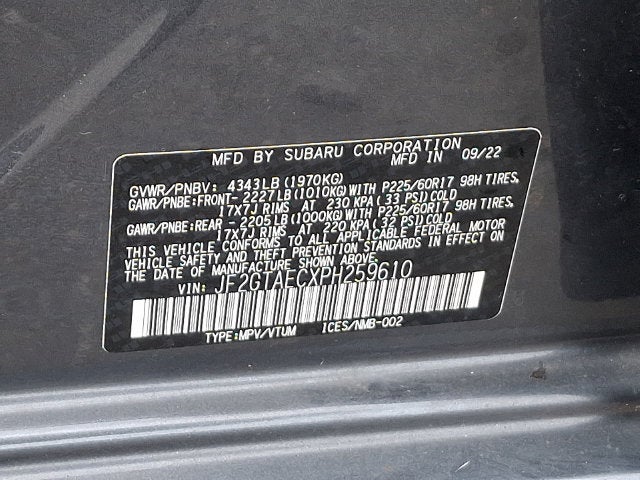 2023 Subaru Crosstrek Premium