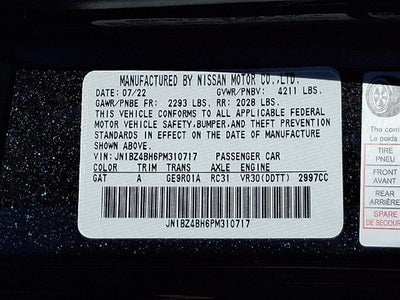 2023 Nissan Z Performance Auto