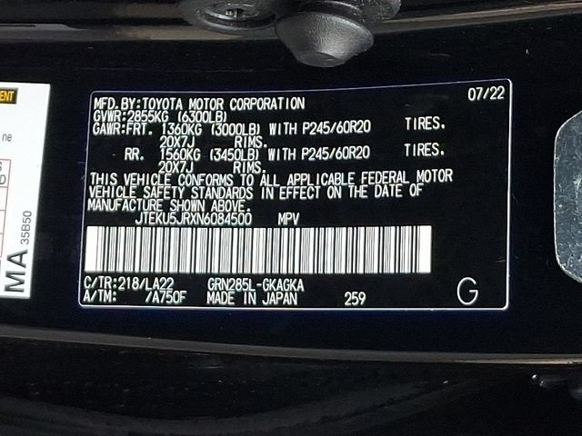 2022 Toyota 4Runner Limited