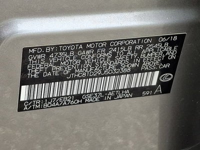 2018 Lexus IS 300 IS 300