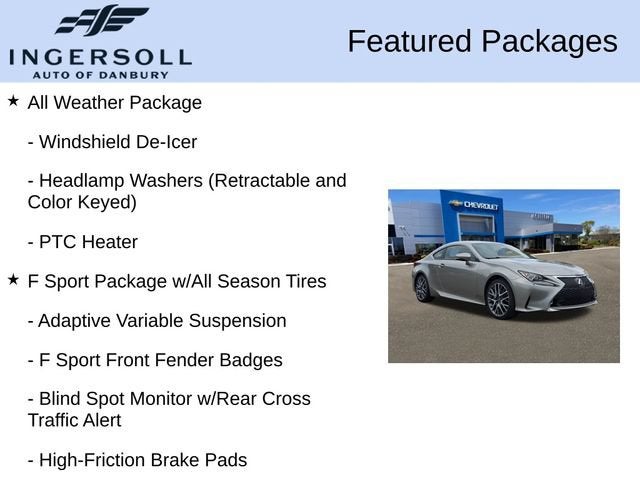 2016 Lexus RC 300 RC 300 COUPE 3.5L V6