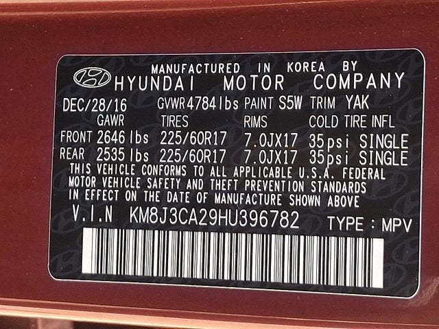 2017 Hyundai Tucson Eco