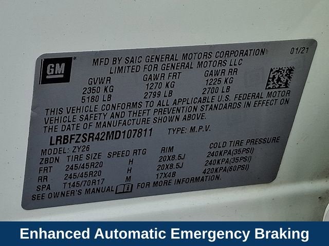 2021 Buick Envision Avenir