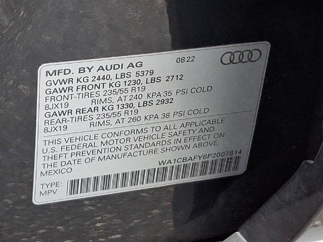 2023 Audi Q5 Prestige 40 TFSI quattro S tronic