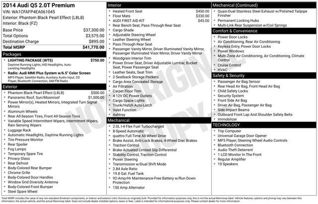 2014 Audi Q5 Premium