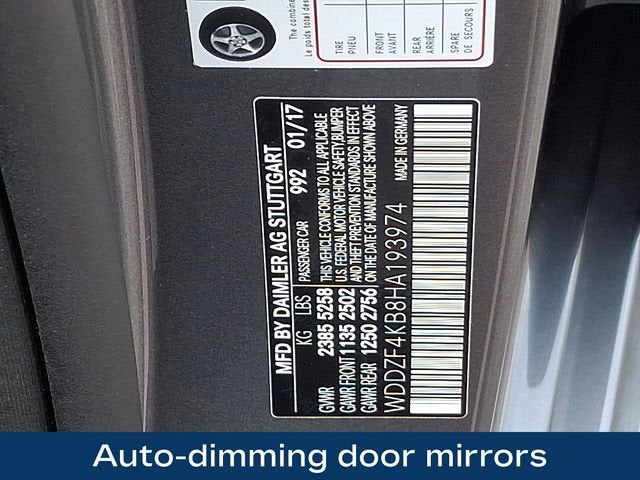 2017 Mercedes-Benz E 300 4MATIC®