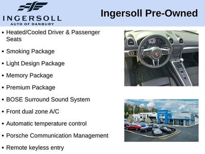 2022 Porsche 718 Boxster S