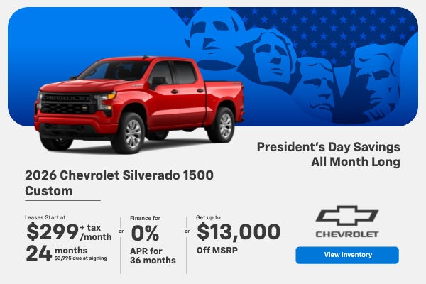 2026 Chevrolet Silverado 1500 Custom