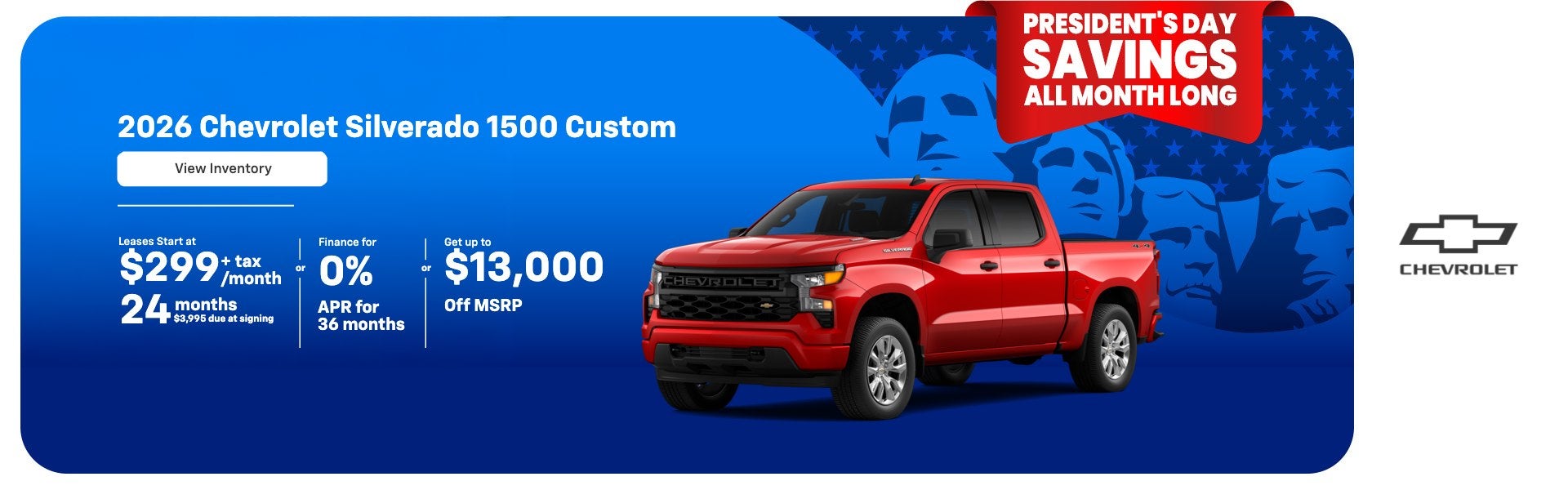 Silverado Offer