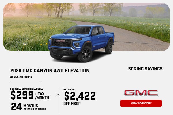 2026 GMC Canyon 4WD Elevation