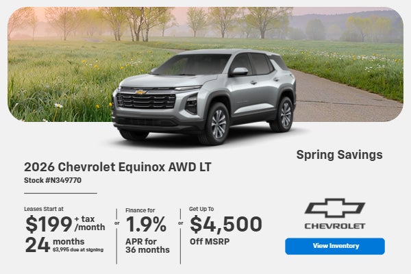 2026 Chevrolet Equinox AWD LT