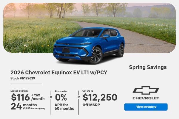 2026 Chevrolet Equinox EV LT1 w/PCY