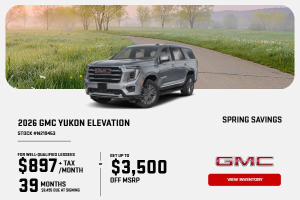 2026 GMC Yukon Elevation