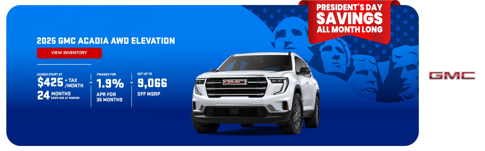 2025 Acadia AWD Elevation