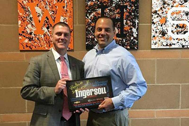 Laptop donations from Ingersoll Auto of Danbury for local high schools