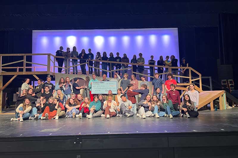 Ingersoll Auto of Danbury sponsored a local school theater