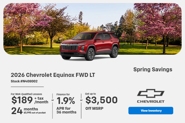 2026 Chevrolet Equinox FWD LT