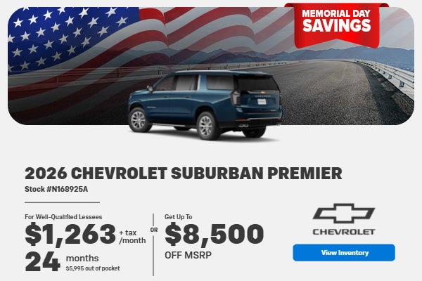  2026 Chevrolet Suburban Premier