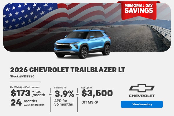 2026 Chevrolet Trailblazer LT