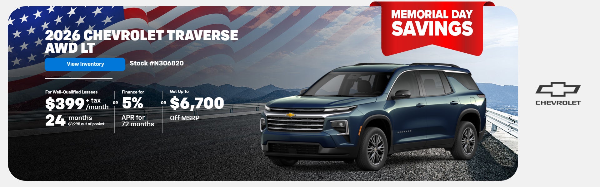 2026 Chevrolet Traverse AWD LT