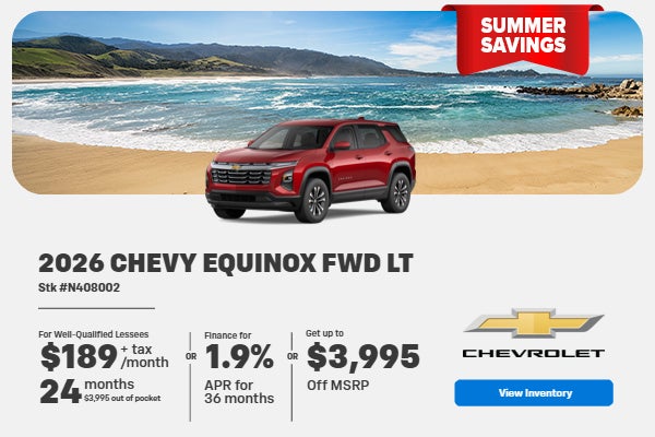 2026 Chevrolet Equinox FWD LT