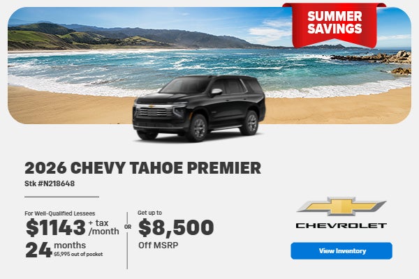 2026 Chevrolet Tahoe Premier