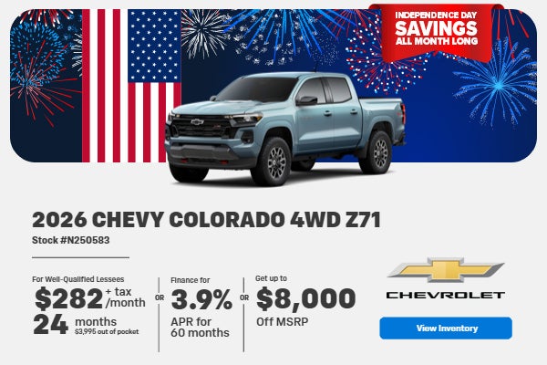 2026 Chevrolet Colorado 4WD Z71