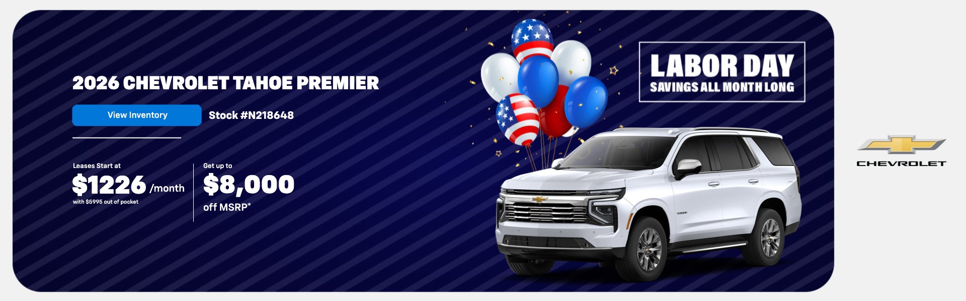 2026 Chevrolet Tahoe Premier