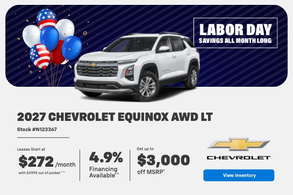2027 Chevrolet Equinox AWD LT