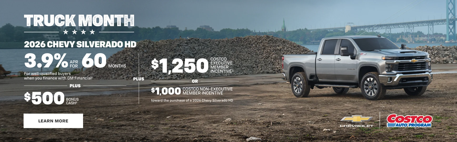 2026 Chevy Silverado HD. 3.9% APR for 60 Months for well-qua