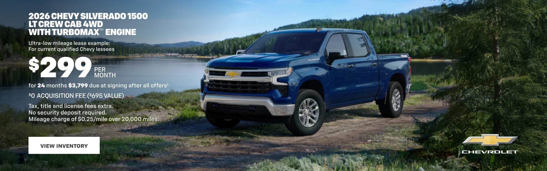 2026 Chevy Silverado 1500 LT Crew Cab 4WD with TurboMax Engi