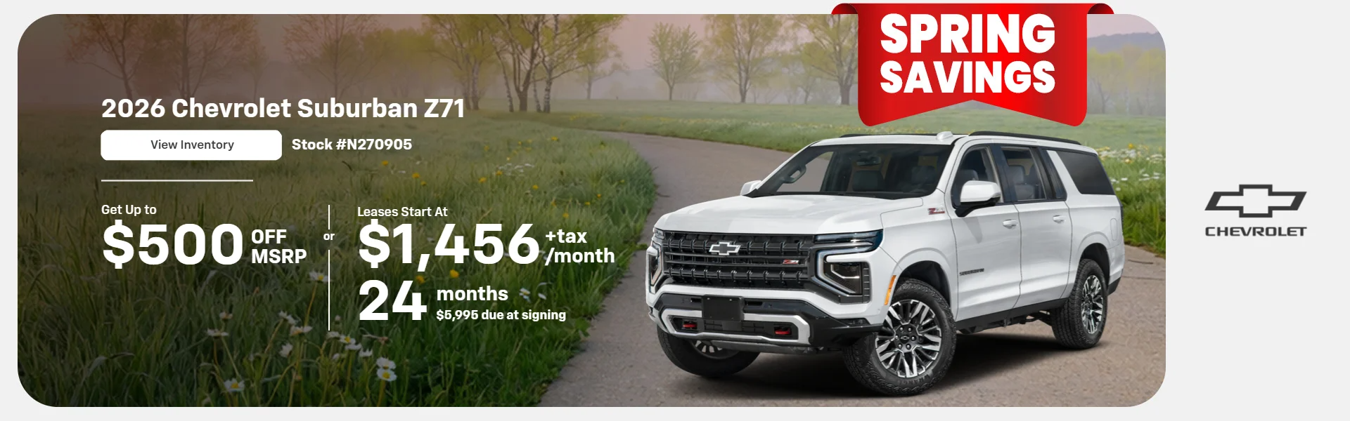 2026 Chevrolet Suburban Z71