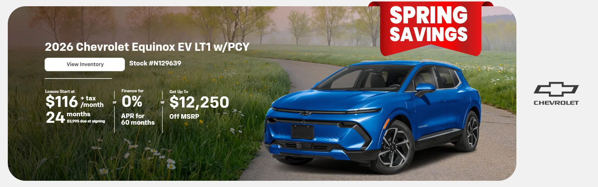 2026 Chevrolet Equinox EV LT1 w/PCY