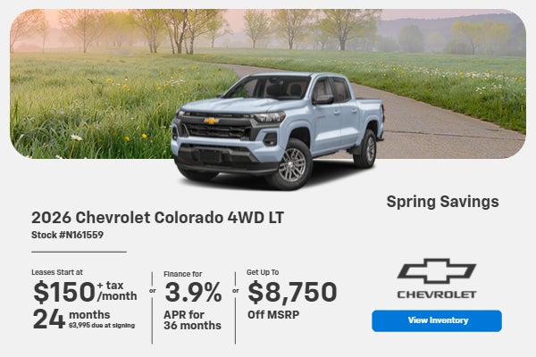 2026 Chevrolet Colorado 4WD LT
