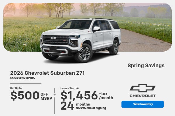2026 Chevrolet Suburban Z71