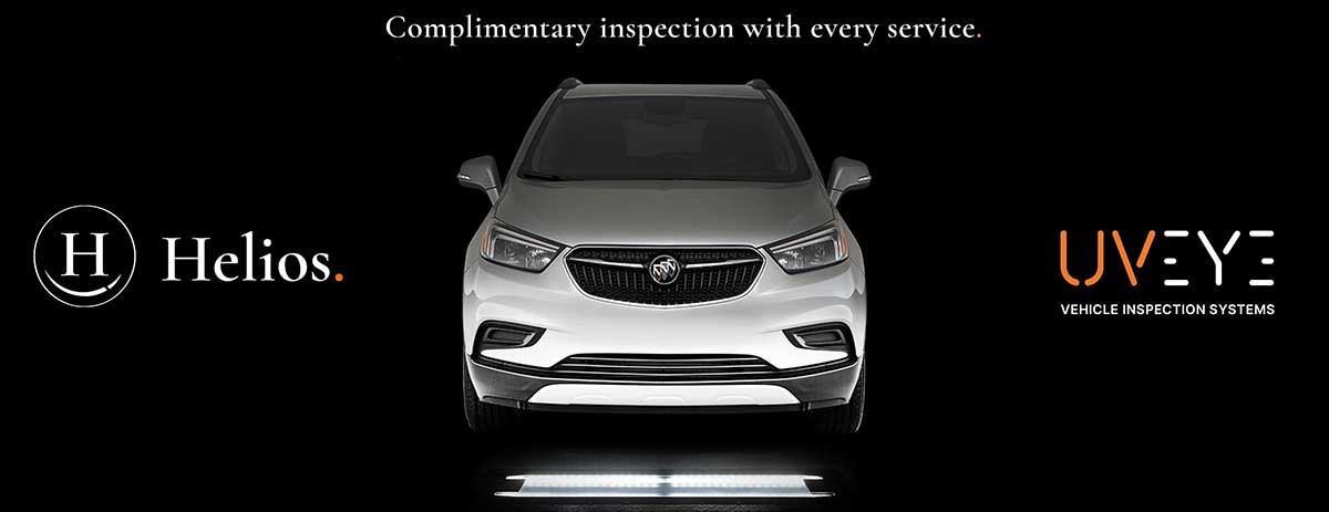 complimentary inspection with every service using Helios